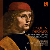 Album artwork for Josquin Desprez: Septiesme livre de chansons