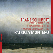 Album artwork for Schubert: Piano Sonata, D. 571 - 3 Klavierstücke,
