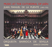 Album artwork for MUSIC AT THE CATHEDRAL OF JAEN