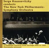 Album artwork for Serge Koussevitzky conducts The NY Phil Sym Orch