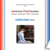 Album artwork for Anthology of American Piano Music, Vol. 1