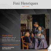 Album artwork for Fini Henriques: Piano Music