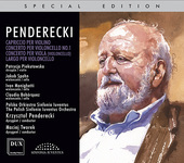 Album artwork for Penderecki: CONCERTOS STRINGS & ORCHESTRA