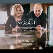 Album artwork for Mozart: All 6 Sonatas for Piano 4 Hands