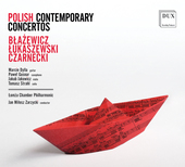 Album artwork for Blazewicz, Lukaszewski, Czarnecki: Polish Contempo