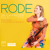 Album artwork for Rode: 24 Caprices for Solo Violin, Op. 22