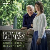 Album artwork for Ditta & Imre Rohmann Play Bartók, Debussy, De Fal