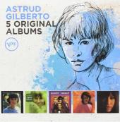 Album artwork for Astrud Gilberto - 5 ORIGINAL ALBUMS (5CD)
