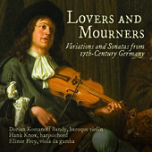 Album artwork for Lovers and Mourners: Variations and Sonatas from 1