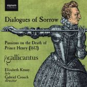 Album artwork for Gallicantus: Dialogues of Sorrow Lute music