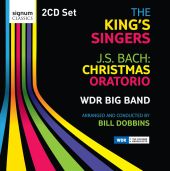 Album artwork for Bach: Christmas Oratorio / King's Singers