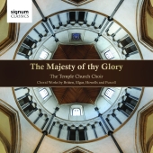 Album artwork for Temple Church Choir: The Majesty of Thy Glory