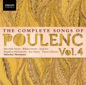 Album artwork for Poulenc: Complete Songs, Vol. 4