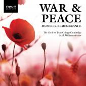 Album artwork for War & Peace, Music for Remembrance