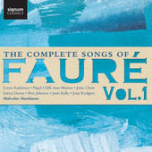 Album artwork for The Complete Songs of Faure, Vol.1