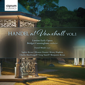Album artwork for HANDEL AT VAUXHALL vol. 1