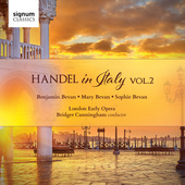 Album artwork for Handel in Italy Vol. 2