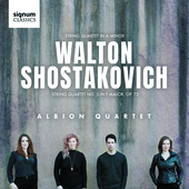 Album artwork for Walton: String Quartet in A Minor - Shostakovich: 