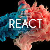 Album artwork for React: Music for Flute, Violin & Interactive Compu