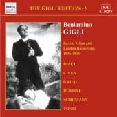 Album artwork for BENIAMINO GIGLI - VOLUME 9