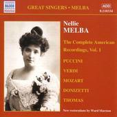Album artwork for NELLIE MELBA - COMPLETE AMERICAN RECORDINGS, VOL. 