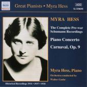 Album artwork for GREAT PIANISTS - MYRA HESS