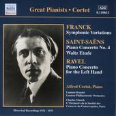 Album artwork for Saint-Saens, Ravel: Piano Concertos / Cortot