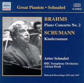 Album artwork for SCHNABEL PLAYS BRAHMS AND BEEHOVEN