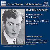 Album artwork for MOSEIWITSCH: RACHMANINOV - PIANO CONCERTOS