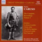 Album artwork for Great Singers: Caruso- Complete Recordings Vol 1