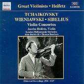Album artwork for Tchaikovsky, Wieniawski, Sibelius / Heifetz