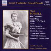 Album artwork for MAUD POWELL - COMPLETE 1904 - 1917 RECORDINGS, VOL