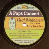 Album artwork for Paul Whiteman and his orchestra: POPS CONCERT