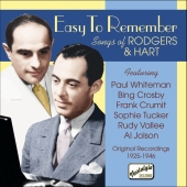 Album artwork for SONGS OF RICHARD RODGERS & LORENZ HART: EASY TO RE