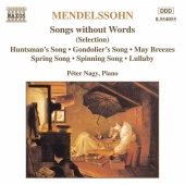 Album artwork for MENDELSSOHN: Songs without Words (Selection)
