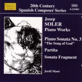 Album artwork for Joseph Soler: PIANO WORKS