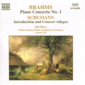 Album artwork for Brahms: Piano Concerto No. 1 / Schumann (Biret)