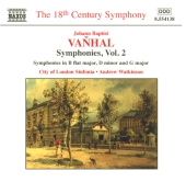 Album artwork for Vanhal: SYMPHONIES, VOL. 2