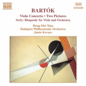 Album artwork for Bartok: Viola Concerto, Two Pictures (Xiao/Kovacs)