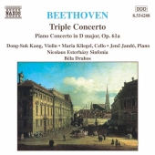 Album artwork for Beethoven: Triple Concerto, Piano Concerto (Drahos