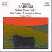 Album artwork for BARRIOS: GUITAR MUSIC, VOLUME 1