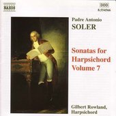 Album artwork for Soler: Sonatas for Harpsichord Vol. 7