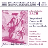 Album artwork for Bach: Harpsichord Concertos Vol. 2