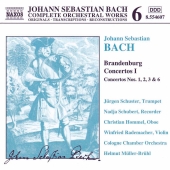 Album artwork for Bach: Brandenburg Concertos I (Nos. 1-3 & 6)