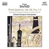 Album artwork for DANZI : WIND QUINTETS OP. 68