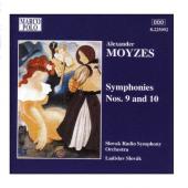 Album artwork for MOYZES: SYMPHONIES NOS. 9 AND 10