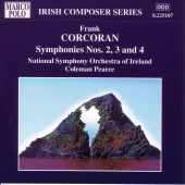 Album artwork for Corcoran: Symphonies 2, 3, & 4 / Pearce