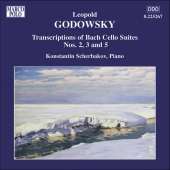 Album artwork for Godowsky: Piano Transcriptions of Bach Cello Suite