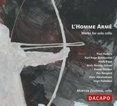 Album artwork for L'Homme Armé - Works for solo cello / Zeuthen