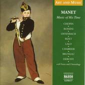 Album artwork for MANET- MUSIC OF HIS TIME